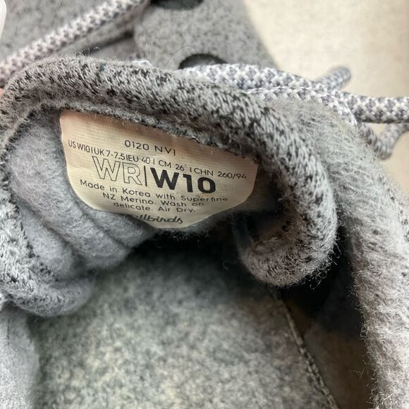 Allbirds Wool Runners 10 Women’s Light‎ Gray - Picture 5 of 7